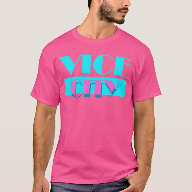 Camiseta Vice City friends (Anverso)