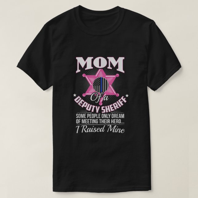 Camiseta Vice Mom Gifts Vice Mom Shirt Vice Sheriff D (Diseño del anverso)