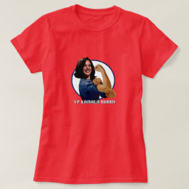 Camiseta Vice Presidente Kamala Harris como Rosie