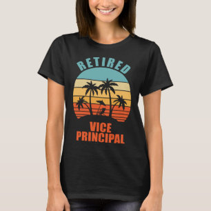 Camiseta Vicecretario retirado que enseña jubilaciones feli