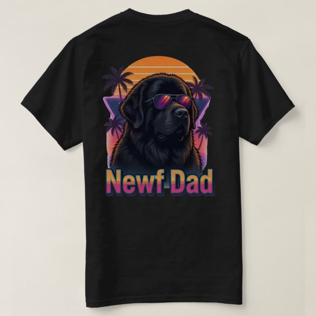 Camiseta ViceNewfDad (Reverso del diseño)