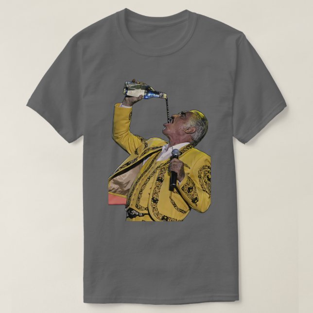 Camiseta Vicente Fernandez Tequila (Diseño del anverso)