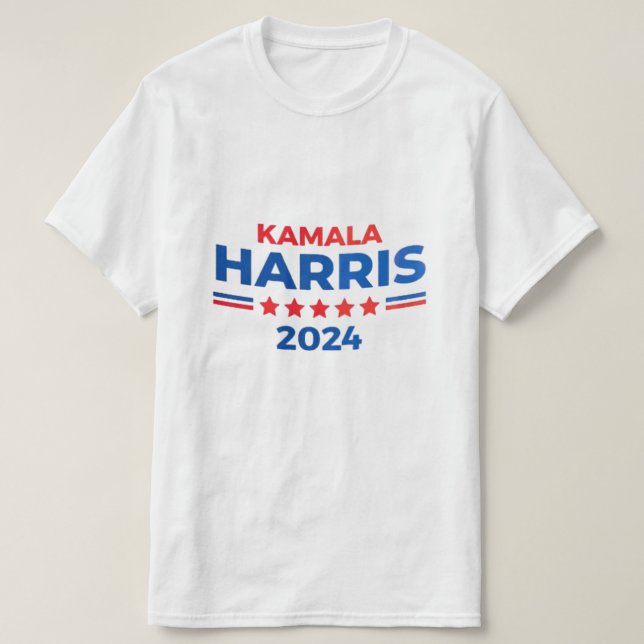 Camiseta Vicepresidenta Kamala Harris para la presidencia d (Diseño del anverso)