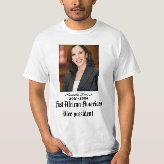 CAMISETA VICEPRESIDENTE KAMALA HARRIS (Anverso)