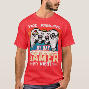 Camiseta VicePrincipal por jugador de día por videojuegos n
