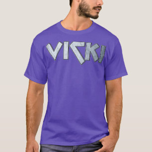 Camiseta Vicki metalizado fuerte