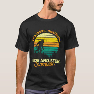 Camiseta Vicksburg Mississippi Big Foot