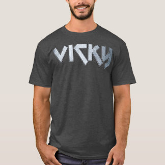 Camiseta Vicky metalizado fuerte