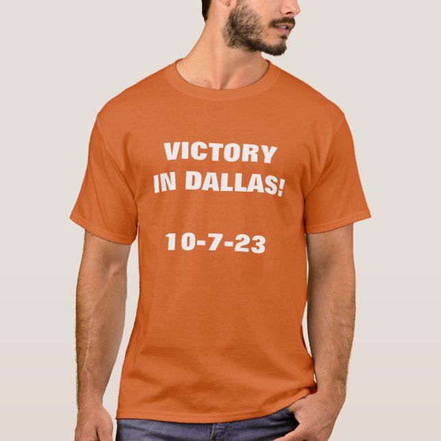 Camiseta VICORY IN DALLAS T-Shirt (Anverso)