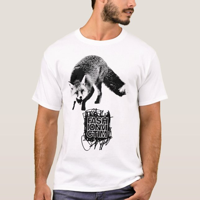 Camiseta Víctima de la moda (Anverso)