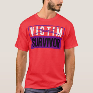 Camiseta Víctima del superviviente 24