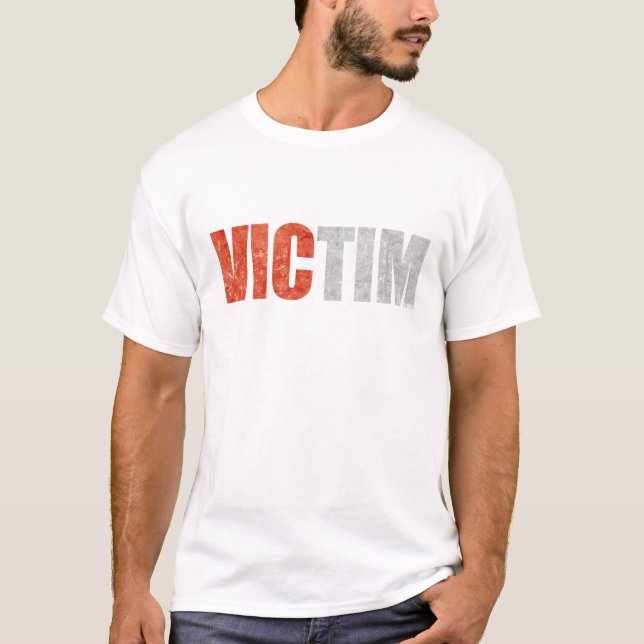 Camiseta Victimology - mentes criminales (frente) (Anverso)