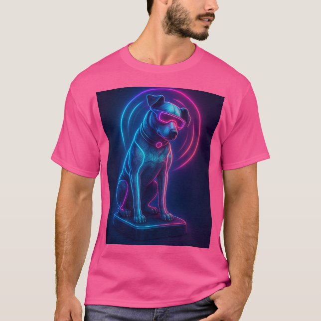 Camiseta Víctor Perro futurista Nipper RCA (Anverso)