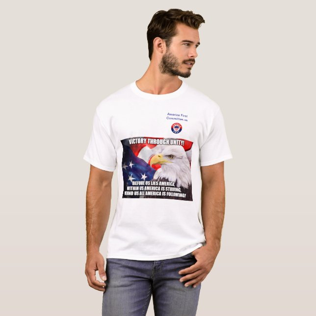 Camiseta Victoria a través de la unidad (Anverso completo)
