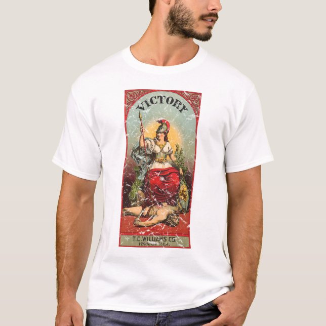 Camiseta Victoria - angustiada (Anverso)