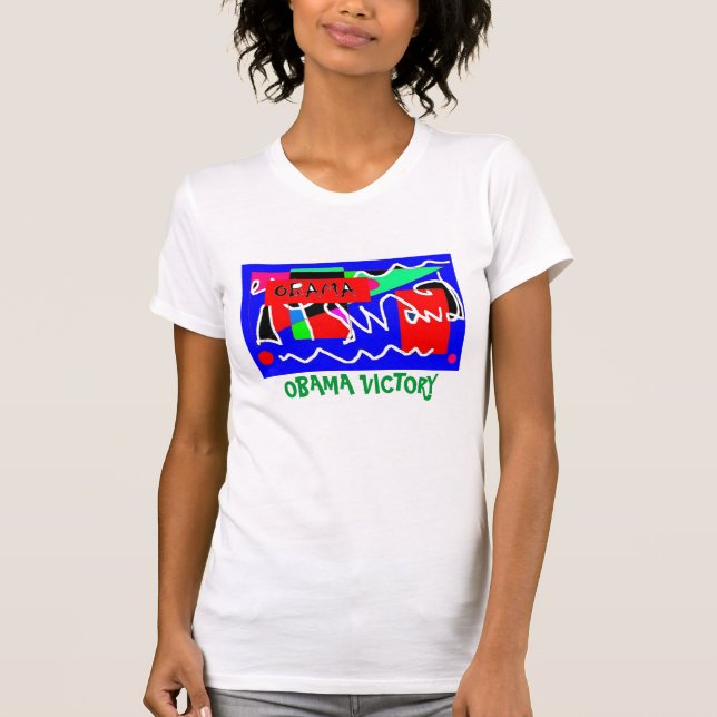 CAMISETA VICTORIA DE OBAMA (Anverso)