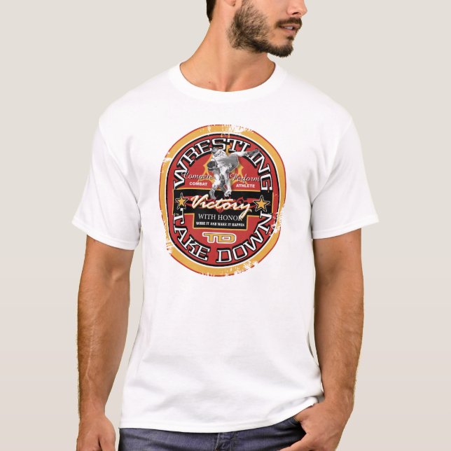 Camiseta victoria del luchador (Anverso)