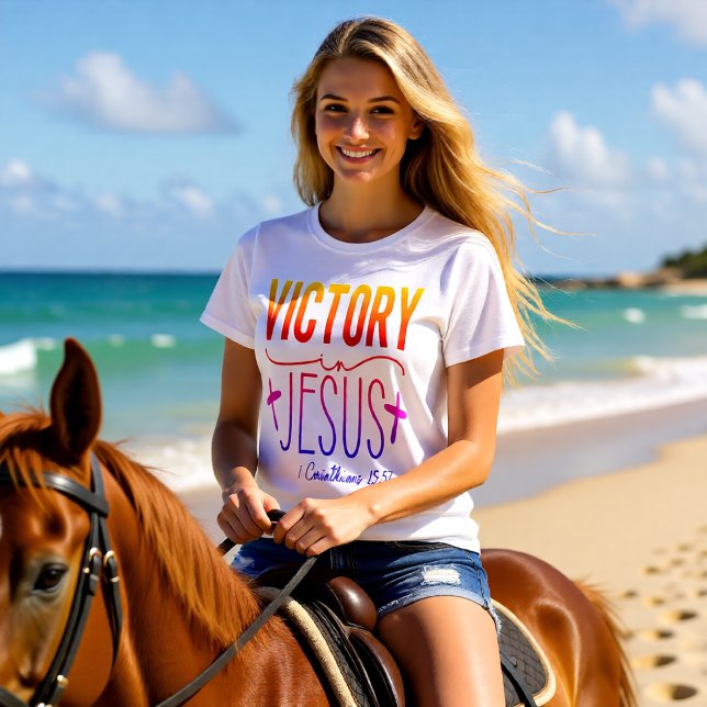 Camiseta Victoria En Jesús Cristiano (Subido por el creador)