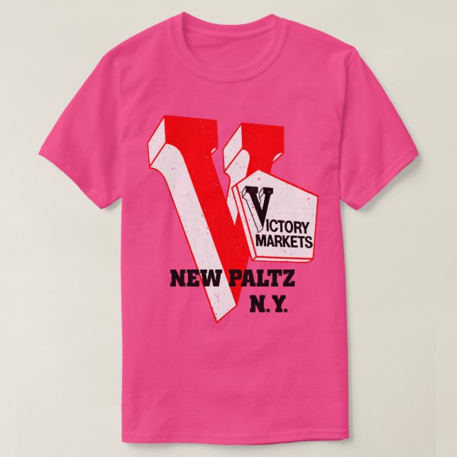 Camiseta Victoria Market Ex New Paltz NY Grocery Store L (Diseño del anverso)