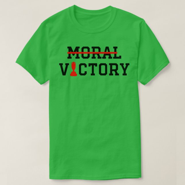 Camiseta Victoria moral (Diseño del anverso)