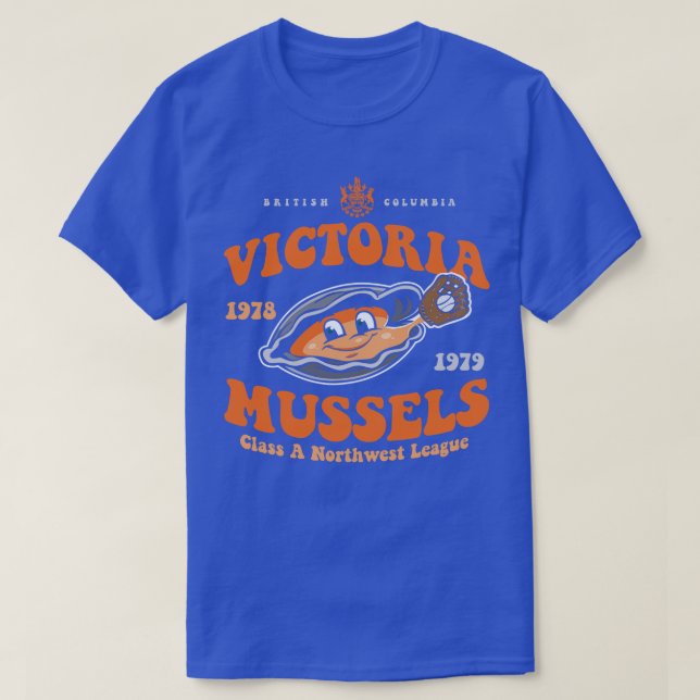 Camiseta Victoria Mussels (Diseño del anverso)