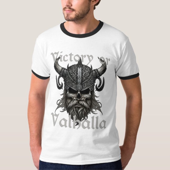 Camiseta Victoria o Valhalla (Anverso)
