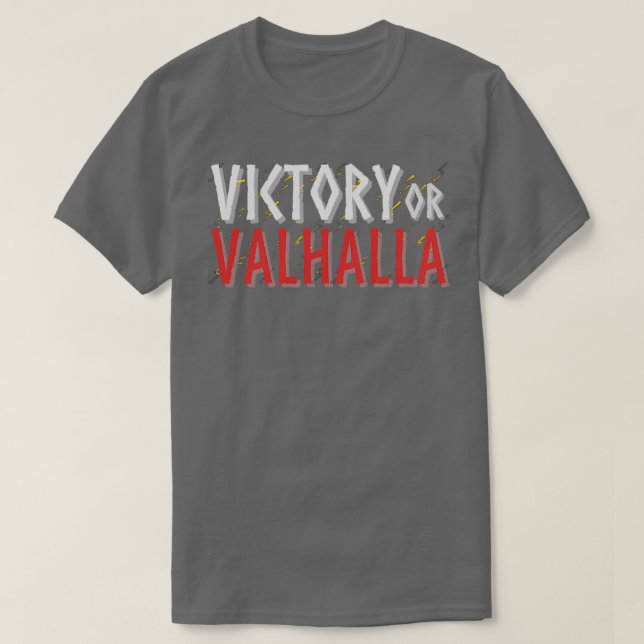 Camiseta Victoria O Valhalla (Diseño del anverso)