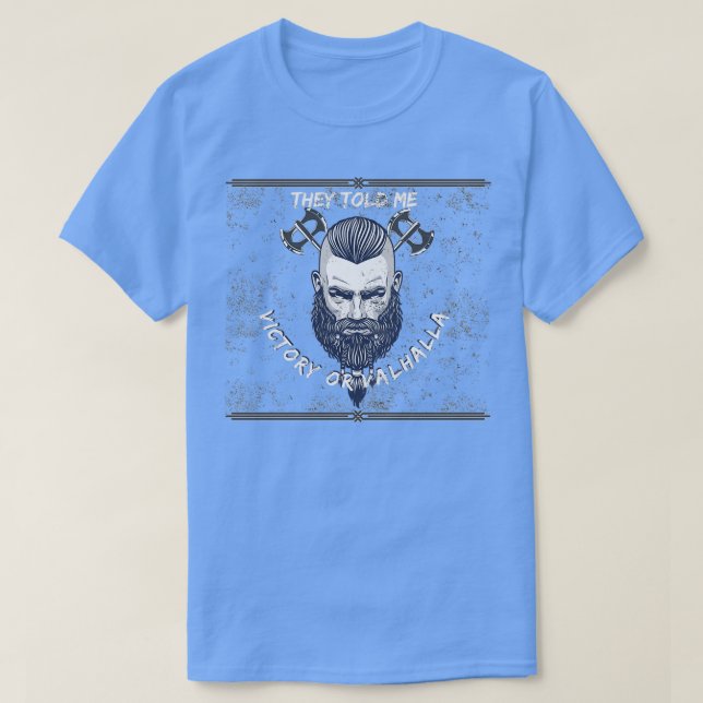 Camiseta Victoria o Valhalla 1 (Diseño del anverso)