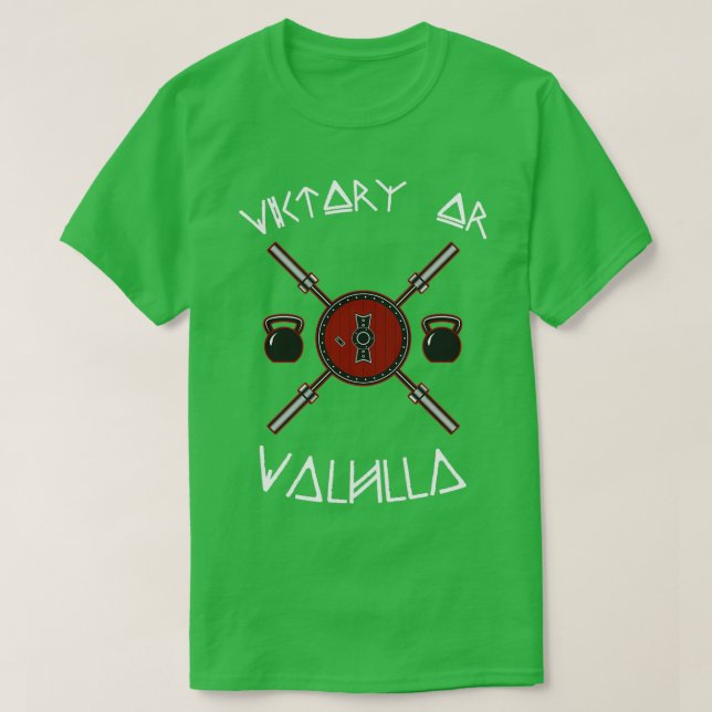 Camiseta Victoria o Valhalla 7 (Diseño del anverso)