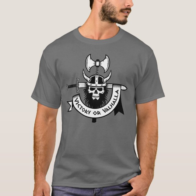 Camiseta Victoria o Valhalla Viking (Anverso)