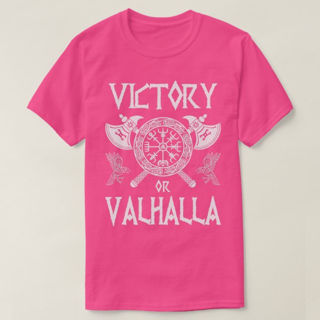 Camiseta Victoria o Valhalla Viking (Diseño del anverso)