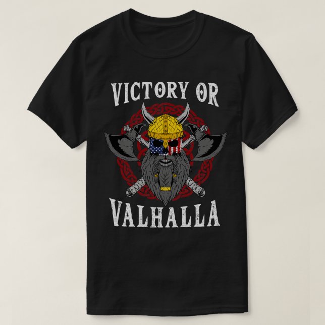 Camiseta Victoria o Valhalla Viking 1 (Diseño del anverso)