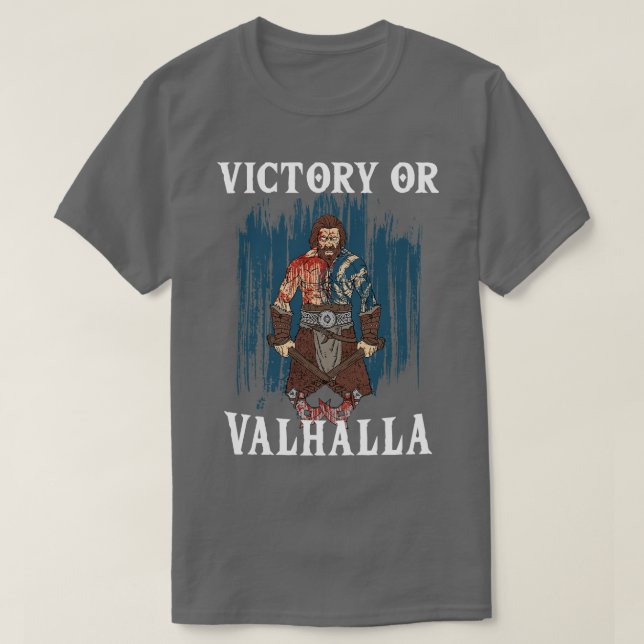 Camiseta Victoria o Valhalla Viking 4 (Diseño del anverso)