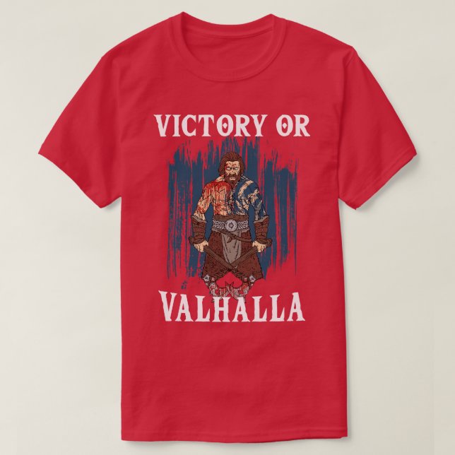 Camiseta Victoria o Valhalla Viking 4 (Diseño del anverso)