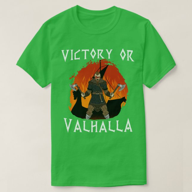 Camiseta Victoria o Valhalla Viking 7 (Diseño del anverso)