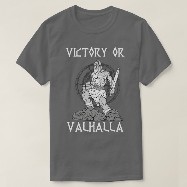 Camiseta Victoria o Valhalla Viking 8 (Diseño del anverso)