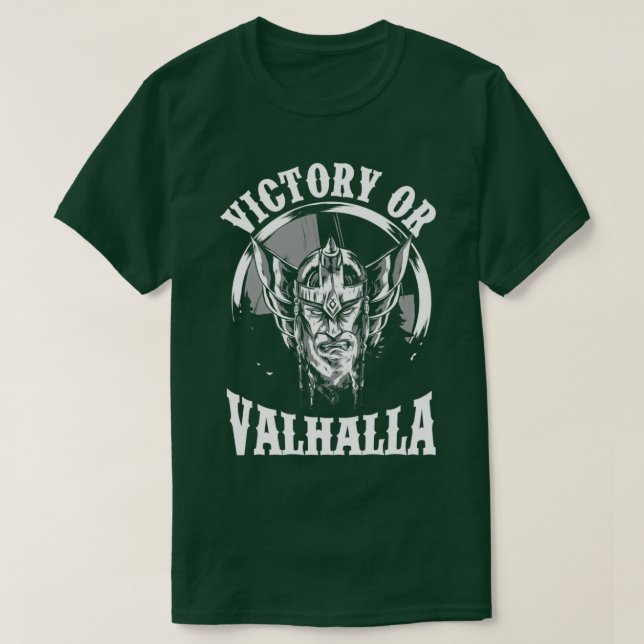 Camiseta Victoria o valhalla viking Classic TShirt (Diseño del anverso)
