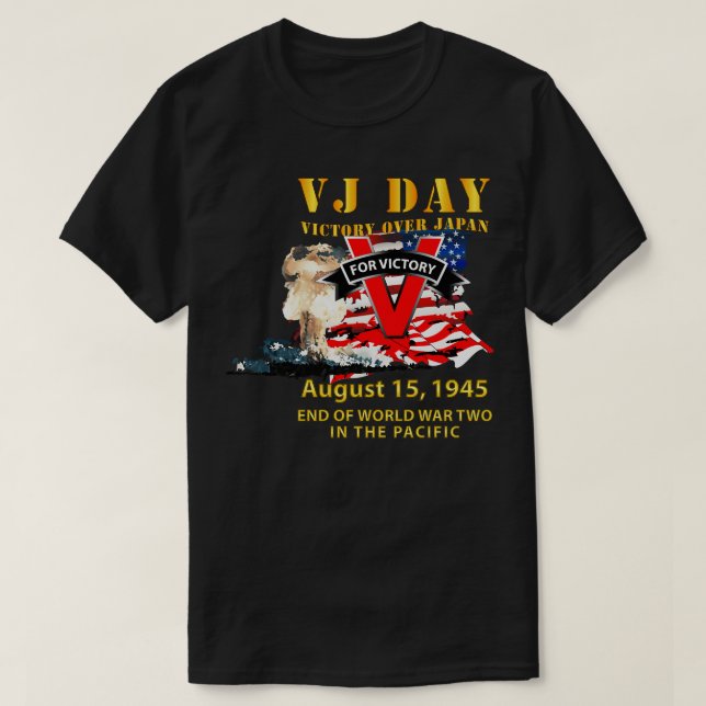 Camiseta Victoria sobre el Día de Japón (Diseño del anverso)