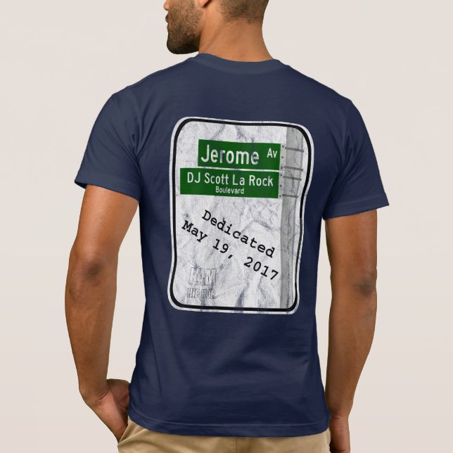 Camiseta Victoria sobre las calles - bulevar de la roca del (Reverso)