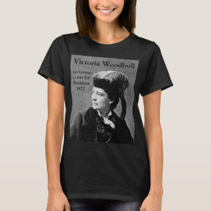 Camiseta Victoria Woodhull primera candidata presidencial