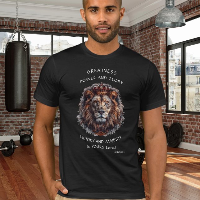 Camiseta Victoria y el poder Rey de la Creación León (Subido por el creador)