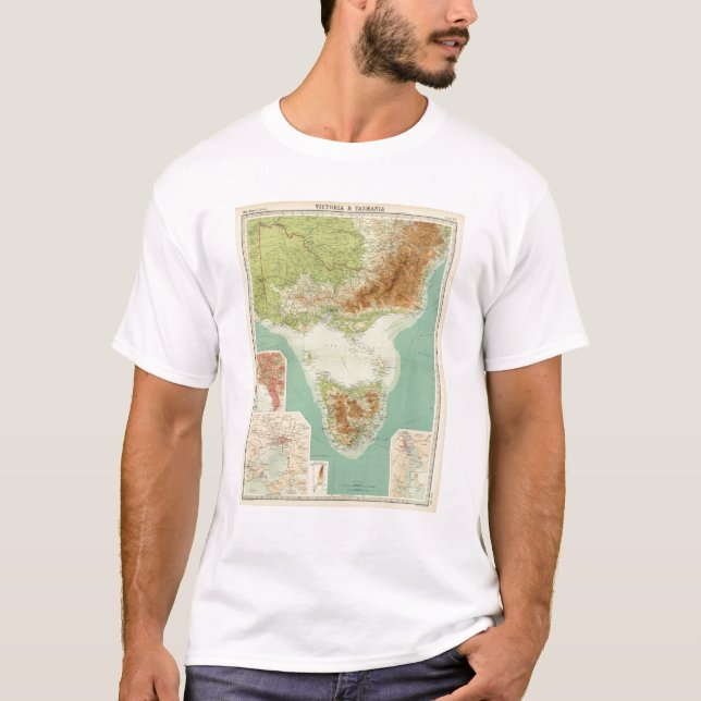 Camiseta Victoria y Tasmania (Anverso)