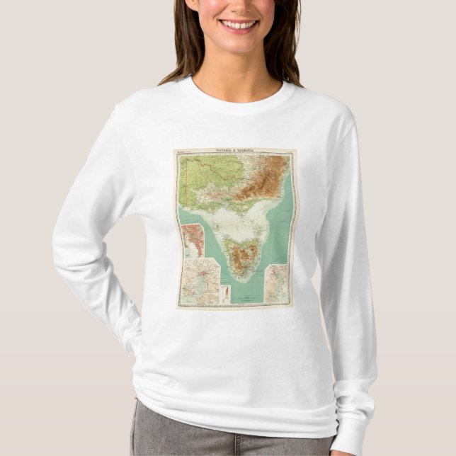 Camiseta Victoria y Tasmania (Anverso)