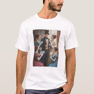 Camiseta Victorian Society Clossic Art T-Shirt