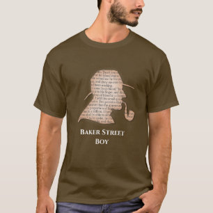 Camiseta Victoriano, detective del eslogan Baker Street Boy