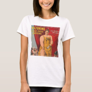 Camiseta Victorine, La bella mujer parisina grande