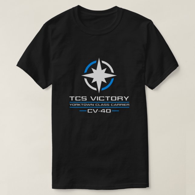 Camiseta Victorioso del Comandante del Ala TCS (Diseño del anverso)