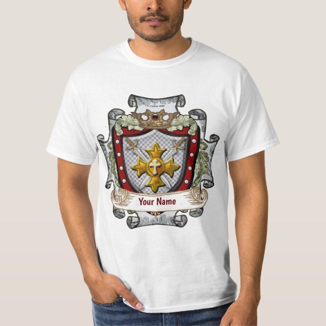 Camiseta Victory Shield Apellido (Anverso)