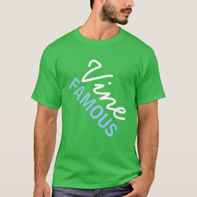 Camiseta Vid famosa (Anverso)