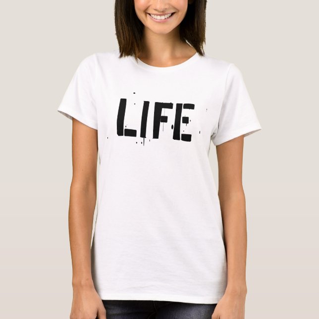 CAMISETA VIDA (Anverso)
